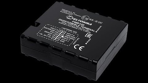 Teltonika FMB120 - Installatie en tests