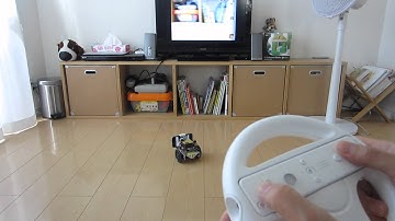 ArduinoとWiiリモコンで動く超手抜きロボット