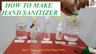 How to make your own hand sanitizer as WHO