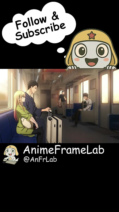 Cinta bersemi di kereta🥰 #anime #animeedit #animeshorts