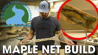 Wooden Fishing Net Build for a Great Cause