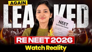 big Update  Re Neet 2026 Paper Leaked  No Security  No Action  nta ntaneet