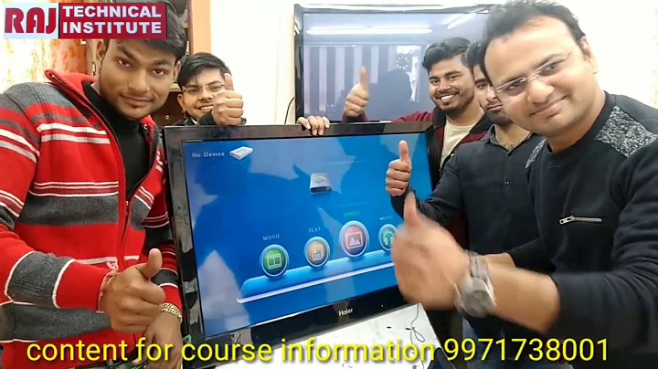 LED, LCD Smart 4k TV Repair Course || Raj Technical Institute in Delhi Call :- 9971738001,9810371372