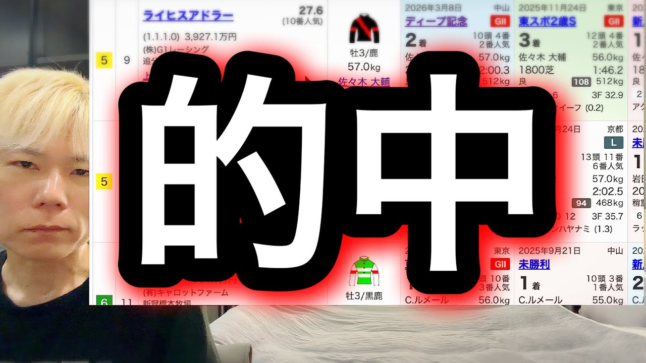 【皐月賞競馬予想】これはJRAからのサインなのか？今週も爆穴を導き出す法則