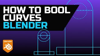 How to Boolean Curves in Blender - Curve Tools