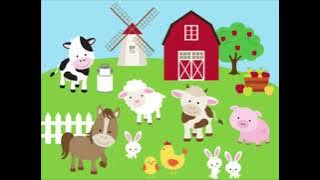Old MacDonald Had A Farm Song | Animals Songs For Preschoolers