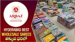 Hyderabad Madina Market Wholesale Sarees Arbaz Textiles