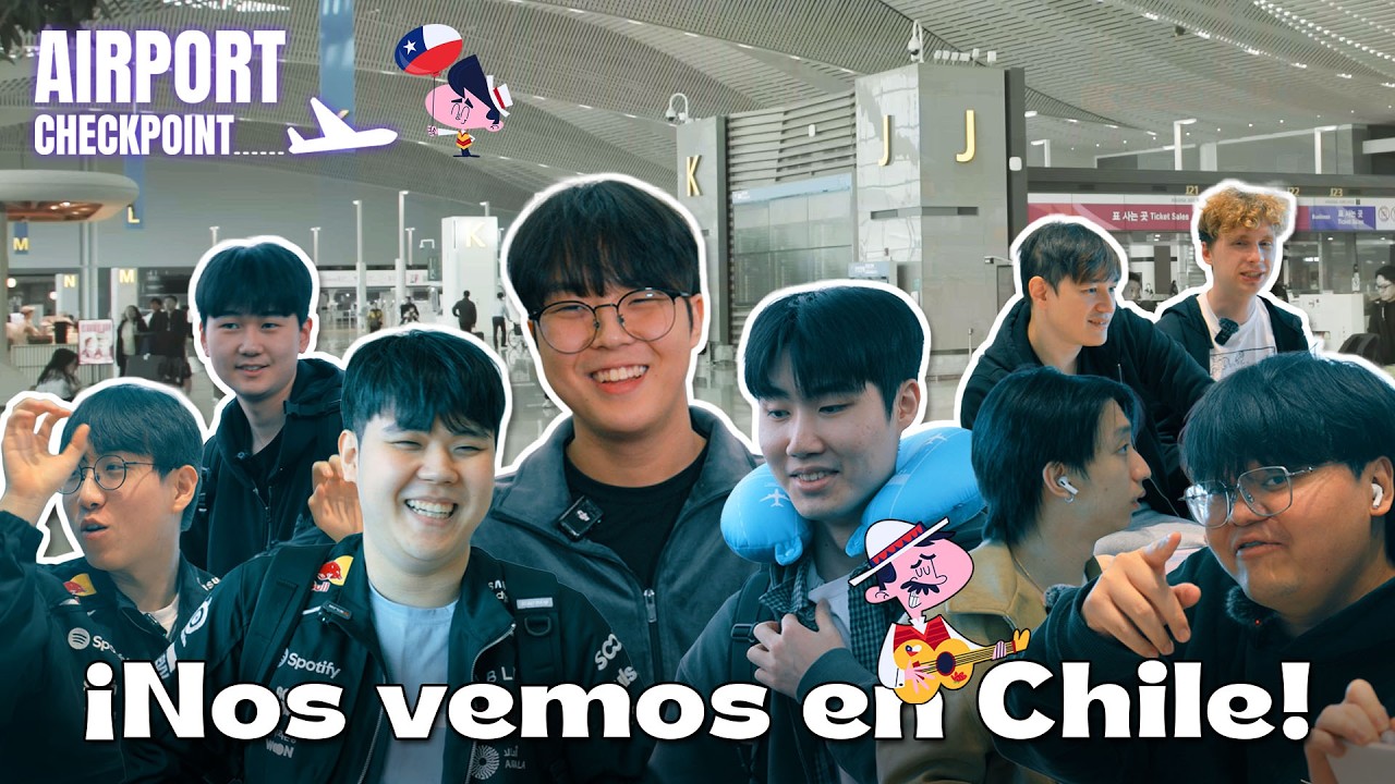 NEXT STOP: CHILE! // Airport Checkpoint: VALORANT Masters Santiago