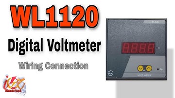 WL1120 | L&T Digital Voltmeter Wiring kese karen