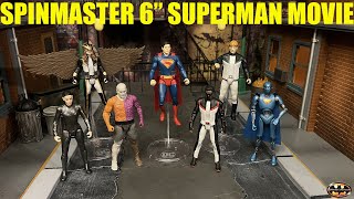 Famous Spinmaster 6 Inch Superman Movie Figures Superman, Green Lantern, Mr. Terrific, Robot Figure Review Profile