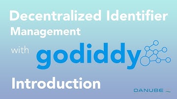 Part 1: Mastering Decentralized Identifiers with godiddy.com | Introduction | 2023 Series