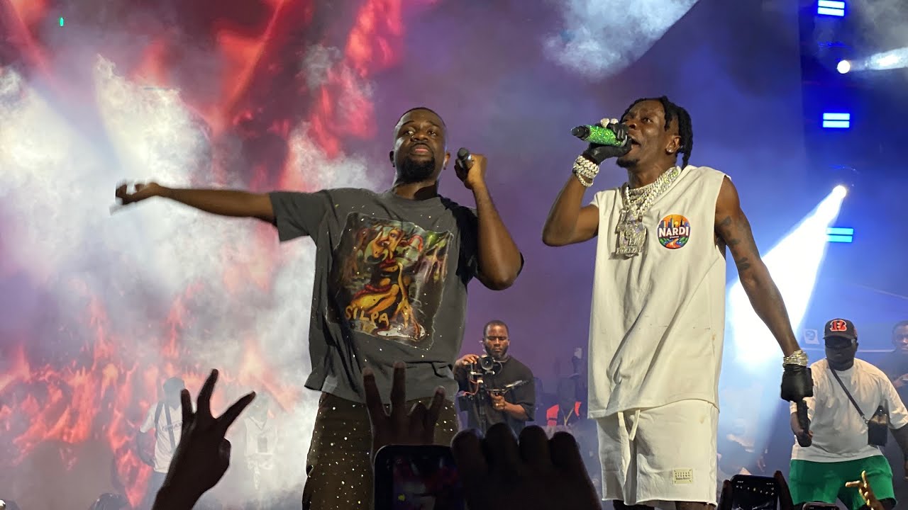 🔥❤️💯Саркоди и Шатта Уэйл вошли в историю на фестивале Rapperholic в Кумаси | Выступление Shatta-S...