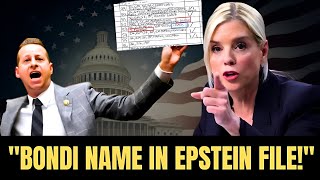 Pam Bondi’s “Missing” Epstein List Just Blew Up in Congress