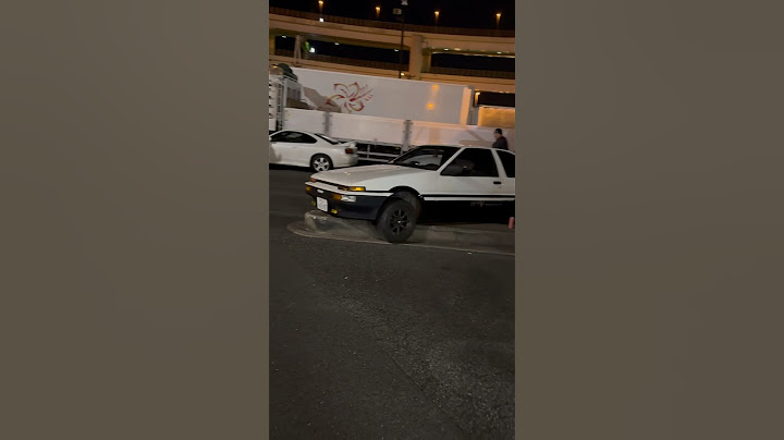 悲運のラリースト藤原拓海降臨　#yuno #車 #車好き #車好き男子 #車好きあるある #スポーツカー #大黒pa #ae86