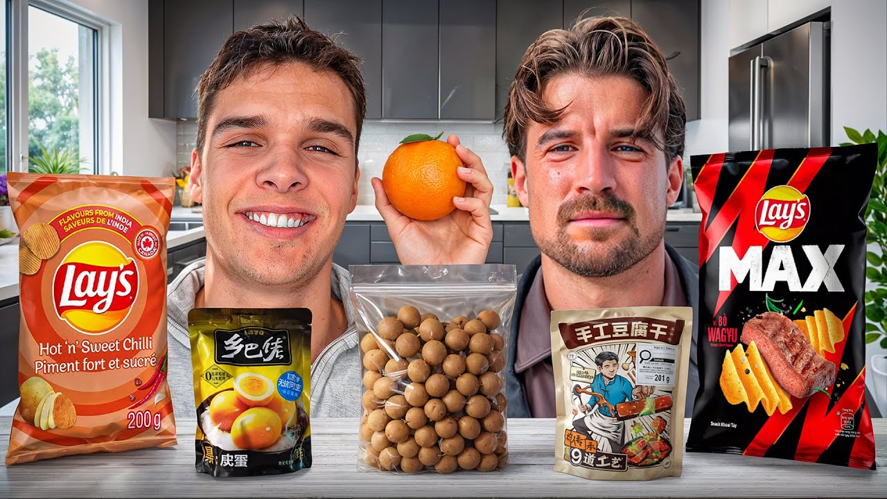 ON TESTE DES PRODUITS EXOTIQUES AVEC LE GOÛTEUR (ft. Arnaud d'OD)