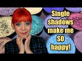 New shadows from Terra Moons Cosmetics! Swatch party and a look 😃