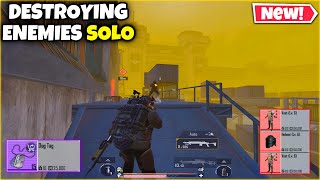 Metro Royale Fast Map 7 Wipe While Playing Solo vs Squad / PUBG METRO ROYALE CHAPTER 20