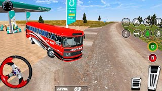 New Red Bus Simulator Offroading Game | Bus Simulator Game Mountain Road | Bus Games #games screenshot 4