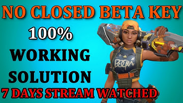 How To Get Valorant Beta Key [TUTORIAL]