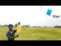 How to make giant box kite and flying  flying over 500 meter  mrvillage vaathi