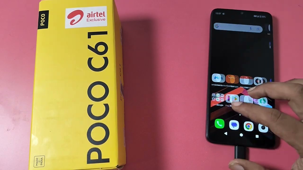 how to save mobile number in Poco C61 || Poco phone me number save kaise kare