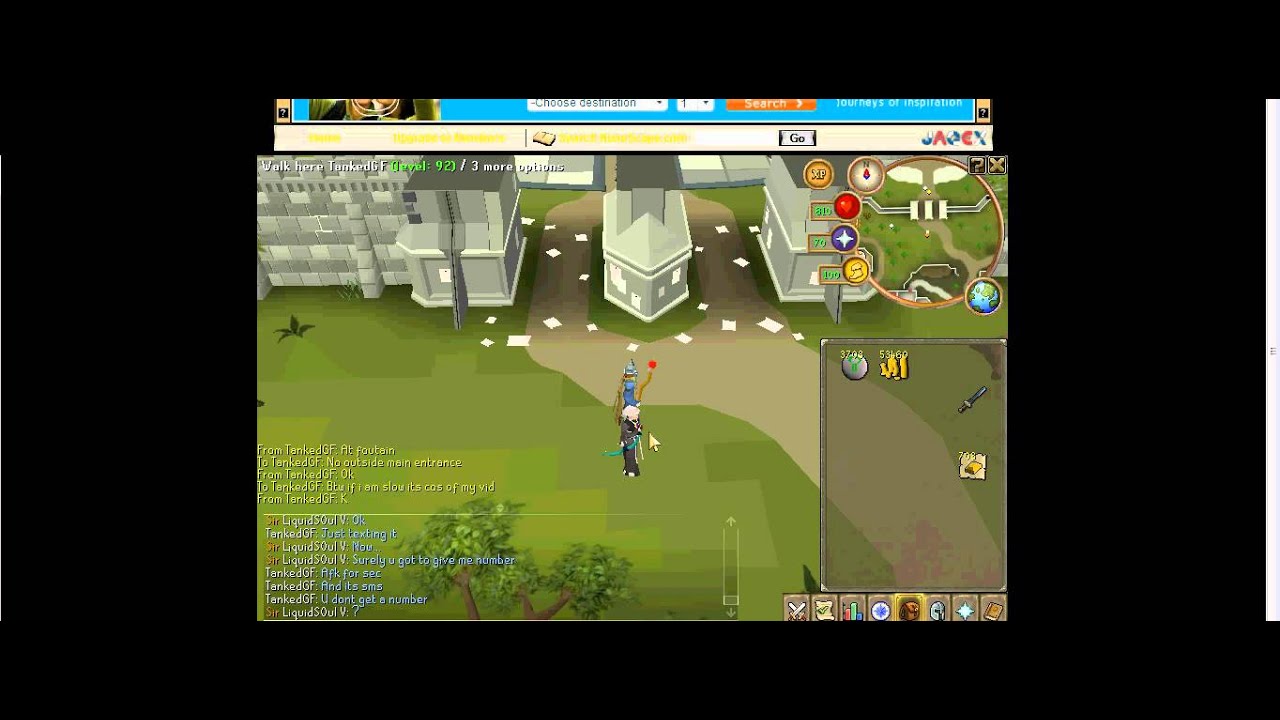 TankedGF the scammer- Runescape