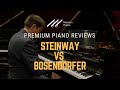 Comparaison des marques de pianos steinway et bsendorfer  new york vienne  pianos acoustiques
