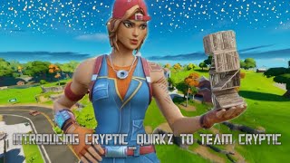 INTRODUCING CRYPTIC_QUIRKZ TO TEAM CRYPTIC