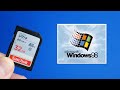 Run Windows 98 on SD Card vs HDD and SSD