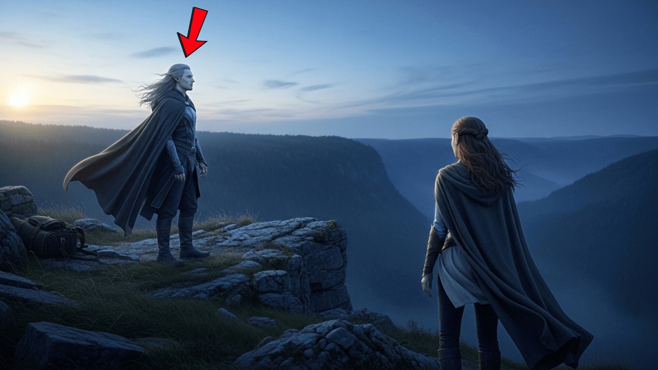She Spotted a Lost Traveler at the Edge of the Cliff — Unaware He Ruled the Elven Court