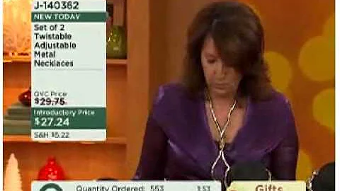 Rhonda Fink-Whitman QVC Bendable Necklaces