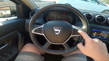 How to Enter and Manage Digital Speedometer in Dacia Duster II ( 2017 – now )