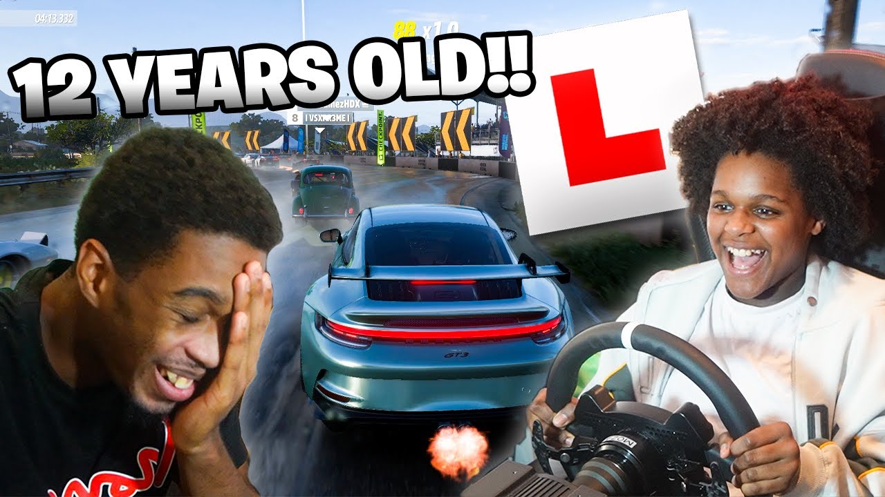 My 12 Year Old Sister Failed Her Driving Test Horribly!!! - YouTube