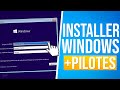 INSTALLER WINDOWS 10 AVEC UNE CLÉ USB + PILOTES (2021)