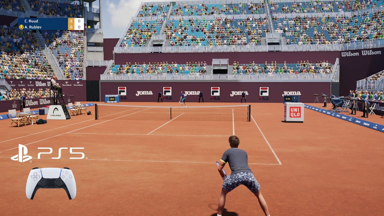 Matchpoint Tennis Championships - Casper Ruud Vs Andrey Rublev FULL GAMEPLAY (PS5)