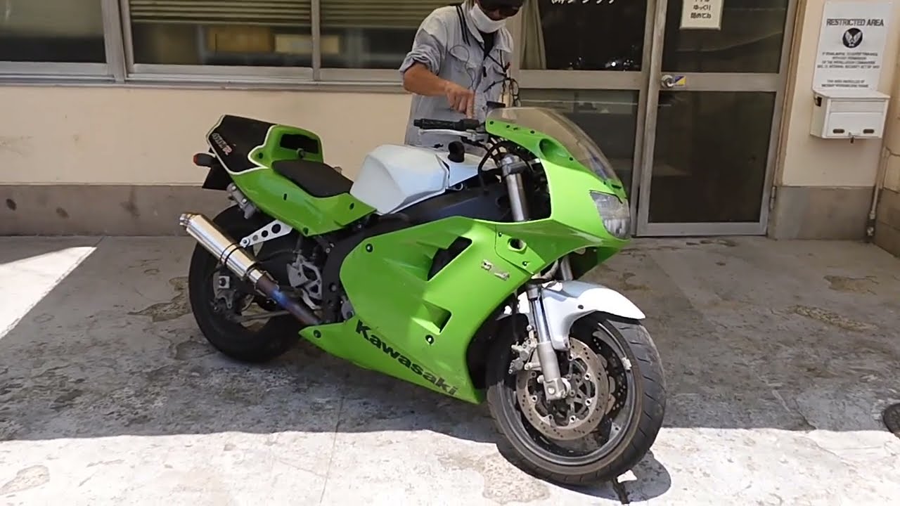 1211 ZXR400R2 ☆ 車輛はこんな感じです。 - YouTube