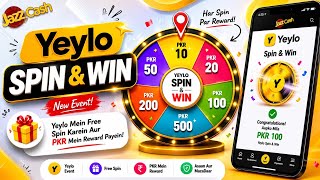 JazzCash Yeylo Spin & Win New Feature 🔥 How To Get Free PKR Rewards? screenshot 5
