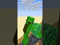 JJ and Mikey - Who Can Be The Mightiest - Maizen Minecraft Animation #maizen #minecraft #shorts
