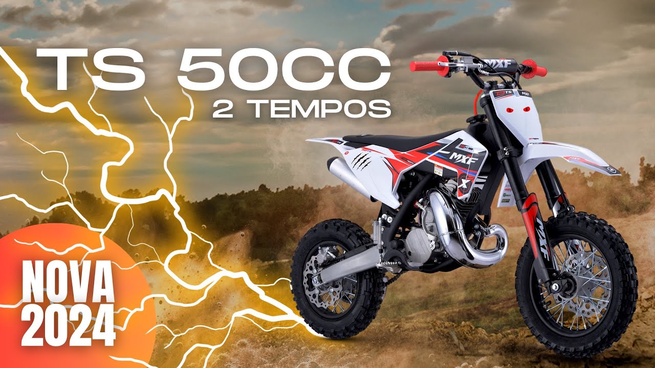 MXF TS 50CC | MOTINHA DE COMPETIÇÃO NERVOSA