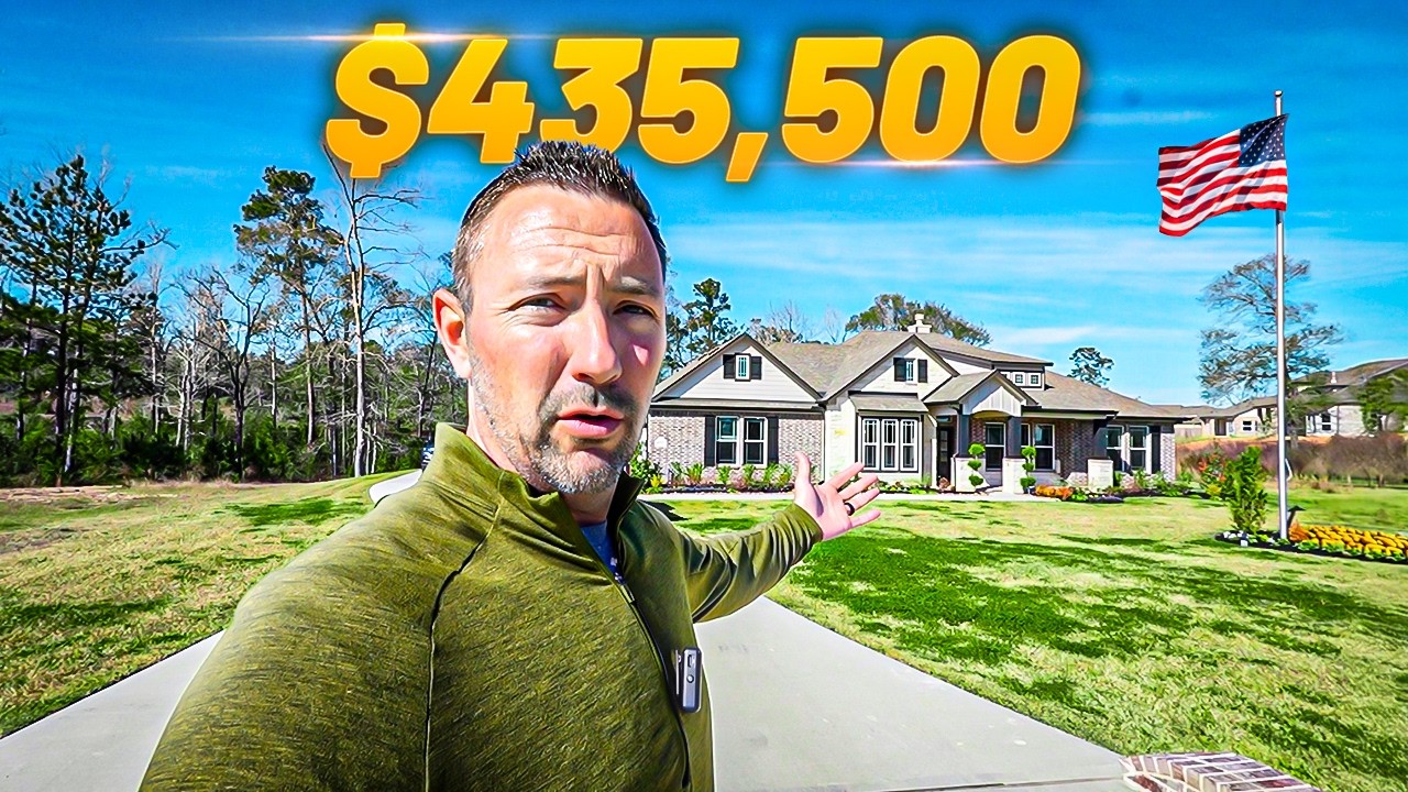 🚨 MASSIVE Houston Texas New Construction Homes on ACREAGE Starting at $400,000!!