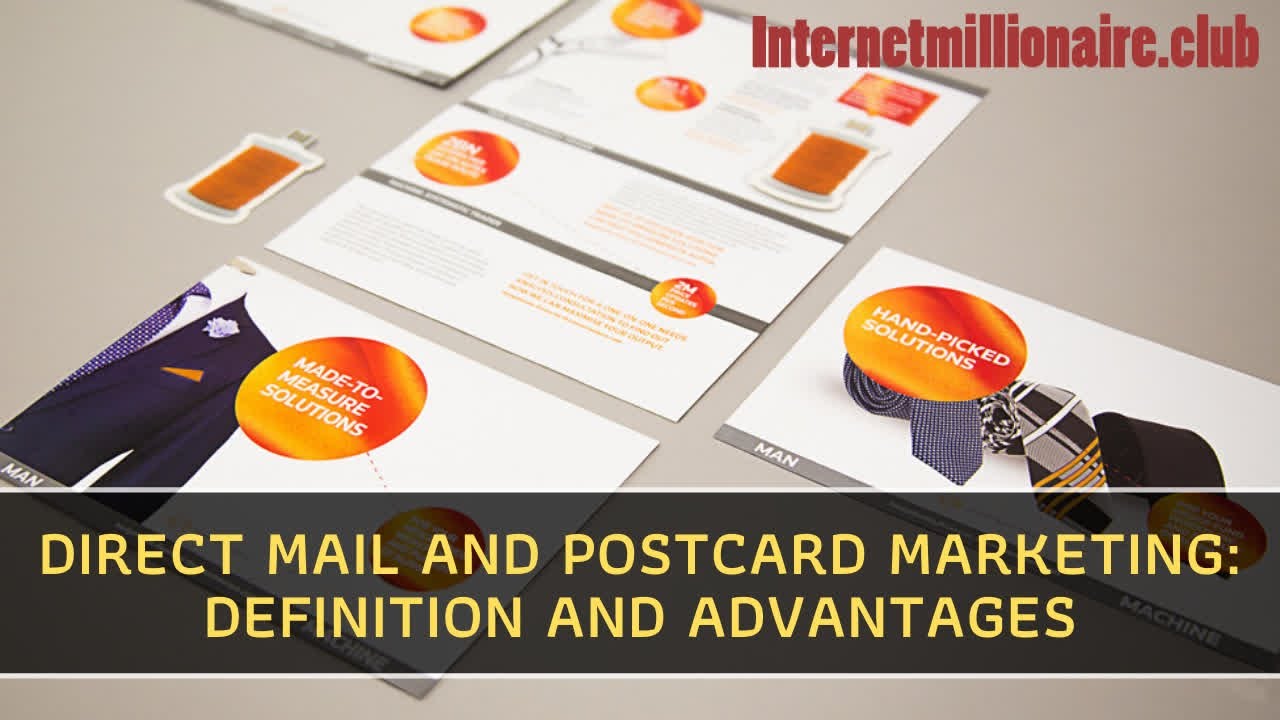 DIRECT MAIL AND POSTCARD MARKETING DEFINITION AND ADVANTAGES - YouTube