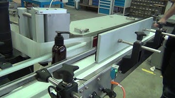 Wrap Around Labeling System for Sprayer