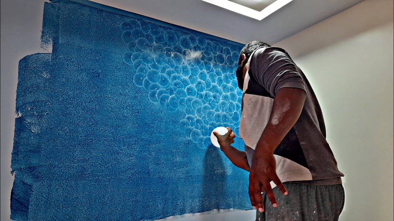 wall painting  wall texture design simple processor @TEXTUREWALA ...