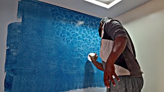 wall painting 🎈 wall texture design simple processor @TEXTUREWALA