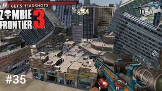 Zombie Frontier 3: Sniper shooter - walkthrough gameplay part 35 (iSO, Android) screenshot 5
