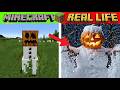 Minecraft VS Real Life. MOBS are almost REAL!