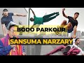 Young parkour athlete sansuma narzary demonstrating his incredible parkour skills premier news