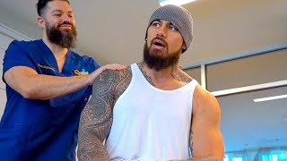 Famous WWE Superstar XYON QUINN gets SHOCKING Spinal Adjustments Net Worth