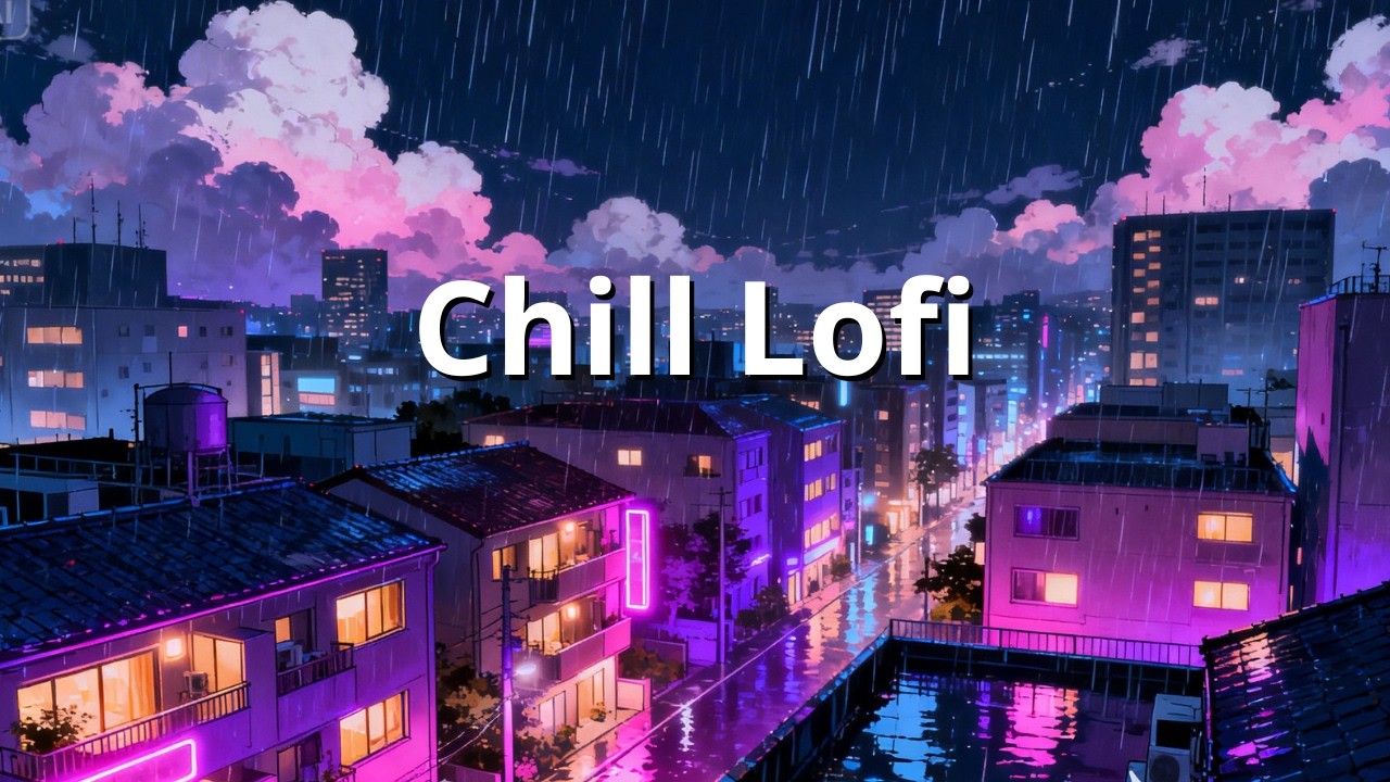 Midnight in Tokyo ☔ Soft Chill Lofi | 深い集中