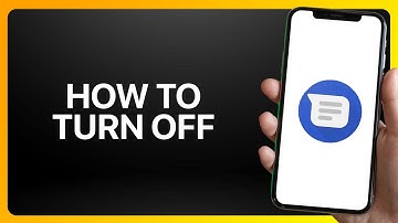 How To Turn Off Google Messages Tutorial